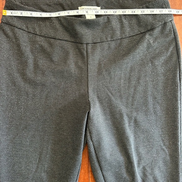 Zac & Rachel Herringbone Gray Slim Fit Pants Size 1X - Picture 5 of 7